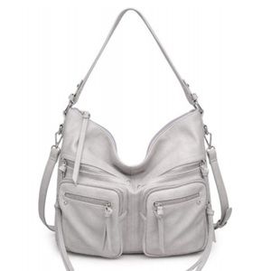 Urban Expressions Barbara Hobo Bag 10513B GRAY
